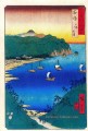 Bay à Kominato dans la province d’Awa Utagawa Hiroshige ukiyoe